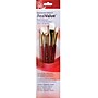 Princeton RealValue Mixed Media Synthetic Taklon Variety Brush Set, Red, 4/Set, 3 Sets/Bundle (PBXPR9120-3)~#|#~71CAAA4A-B962-495B-BCCD5ED9323885AF_sc7