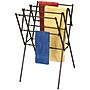Household Essentials Expandable Clothes Drying Rack with Telescopic Rods and Drying Net, Bronze (HH5175)~#|#~71CD5E62-3C66-48D2-A70BEBFED7FC9801_sc7