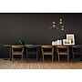 Adesso Dale 1-Light Incandescent/CFL Pendant, Matte Black/Natural Rubberwood (6267-01)~#|#~71D51656-89DB-4925-BACCDA53B2CB2F4C_sc7