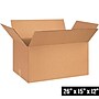 26" x 15" x 12" Shipping Boxes, 32 ECT, Brown, 20/Bundle (261512)~#|#~71DA164E-1FA8-4C2C-BB16C31471289E93_sc7