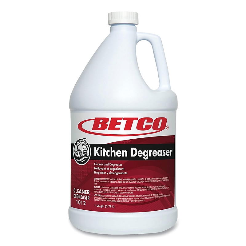 Betco Kitchen Degreaser, Characteristic Scent, 1 Gal. Bottle, 4/Carton (BET10120400) image 1