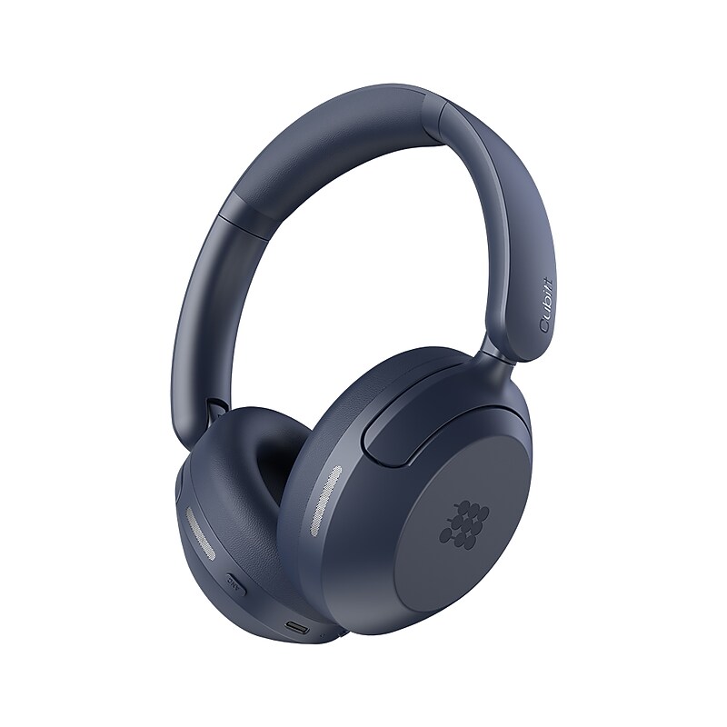 Cubitt Power Wireless Active Noise Canceling On-Ear Headphones, Bluetooth, Deepest Blue (PWANC2) image 1