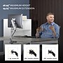 Fellowes Platinum Series Adjustable Arm, Up to 40" Monitor, Silver (8056401)~#|#~71DC832E-0FB4-4483-9C4877C6ABBAEFDB_sc7