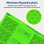 Avery Laser/Inkjet Multipurpose Rectangle Labels, 1.75" x 7.75", Neon Green, 50/Pack (94232)~#|#~71DE614E-9743-4C6B-809430FBCA7EE10F_sc7
