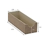Household Essentials Narrow Accessory Organizer Tray in Slim Design with Soft Fabric Covering with Sturdy Frame (HH720-1)~#|#~71E546CE-9A60-4785-ABA9D71D8783685F_sc7