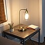 Lavish Home 16.14"H LED Table Lamp with USB Ports, Gold, 2/Set (72-LMPDKIND-1G-2)~#|#~71EF56A6-7540-41A4-BE0FDAA4F5E6F4CE_sc7