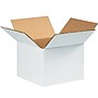 8" x 8" x 6" Shipping Boxes, 32 ECT, White, 25/Bundle (886W)~#|#~71F08110-7616-4B9A-8145CA3B6C209381_sc7