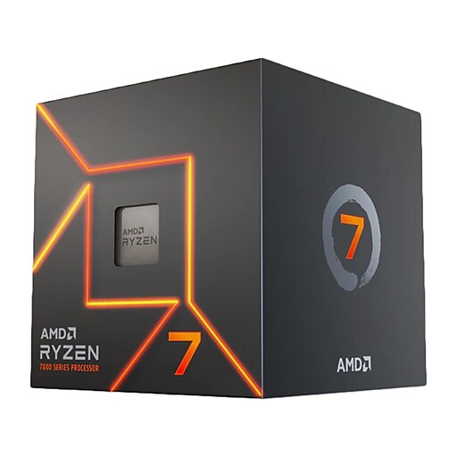 AMD Ryzen 7 7700 8-Core 5.3Ghz Computer Processor, Socket AM5 (100