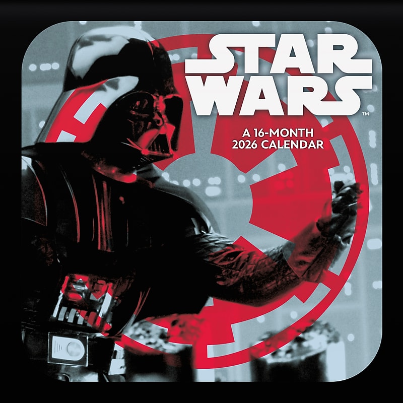 2026 DateWorks Star Wars 12" x 12" Monthly Wall Calendar (264154) image 1