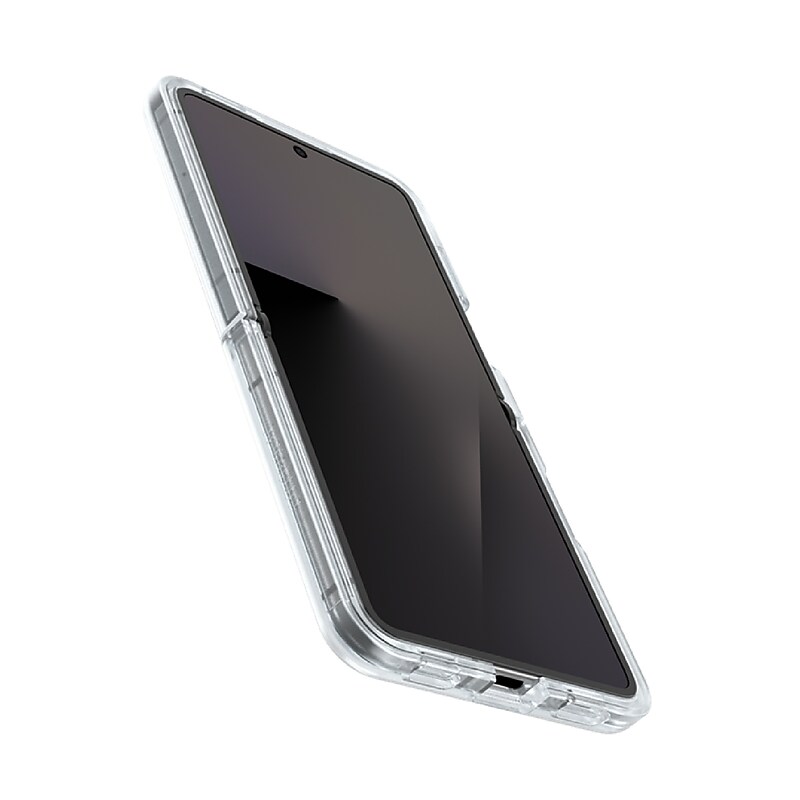 OtterBox Thin Flex Phone Case for Samsung Galaxy Z Flip7, Shock Absorbing, Clear (77-98216) image 1