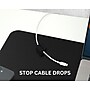 Function101 Desk Mat Pro + 2 Magnetic Cable Block Managers, 31" x 16", Black (F101-DMPB2)~#|#~71FA8619-FAE8-47CB-B38EAF277A96E311_sc7