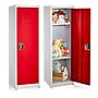 AdirOffice 48" Single Tier Red Storage Locker (629-01-RED)~#|#~71FE207E-1146-438C-81F6F116D22EF83D_sc7