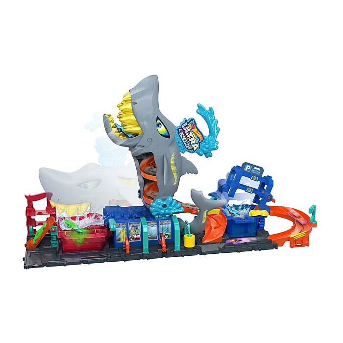 Mattel Hot Wheels City Ultra Shark Car Wash (HTN82) | Staples