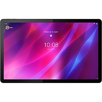 Lenovo Tab P11 Plus 11" Tablet, Wi-Fi & Cellular, 128GB, Android, Slate Gray (ZA940077US)