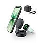 Belkin UltraCharge Pro 2-in-1 Convertible Magnetic Charger with Qi2, 25W, Charcoal (WIZ043ttCH)~#|#~720EB558-FDC8-446E-851BF438326F75D2_sc7
