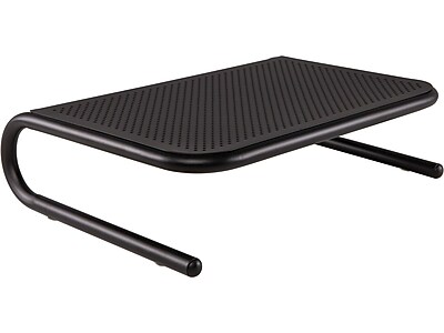 Staples Standard Steel Monitor Stand – Desktop Riser for Monitors, Laptops & Office Workstations, Black Sansujyuku sansujyuku.com