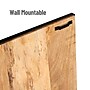 Mind Reader 3-Compartment Wood and Metal Wall Mountable Wall File, Letter/Legal Size, Black (WALLPOCKET-BLK)~#|#~721B3CBE-CA8D-4E30-A6AC1E6DCAA6ED1A_sc7