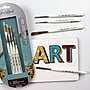 Silver Brush Ultra Mini Lettering, 4 /Pack (SLVUMS2450S)~#|#~721BC866-6156-4621-BC49E8FF3DD9AB2B_sc7
