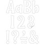 Teacher Created Resources Wild Whimsy 4" Self-Adhesive Letters, White, 222/Pack (TCR9644)~#|#~721BF3EE-9176-4637-9931AD6CD19A1B52_sc7