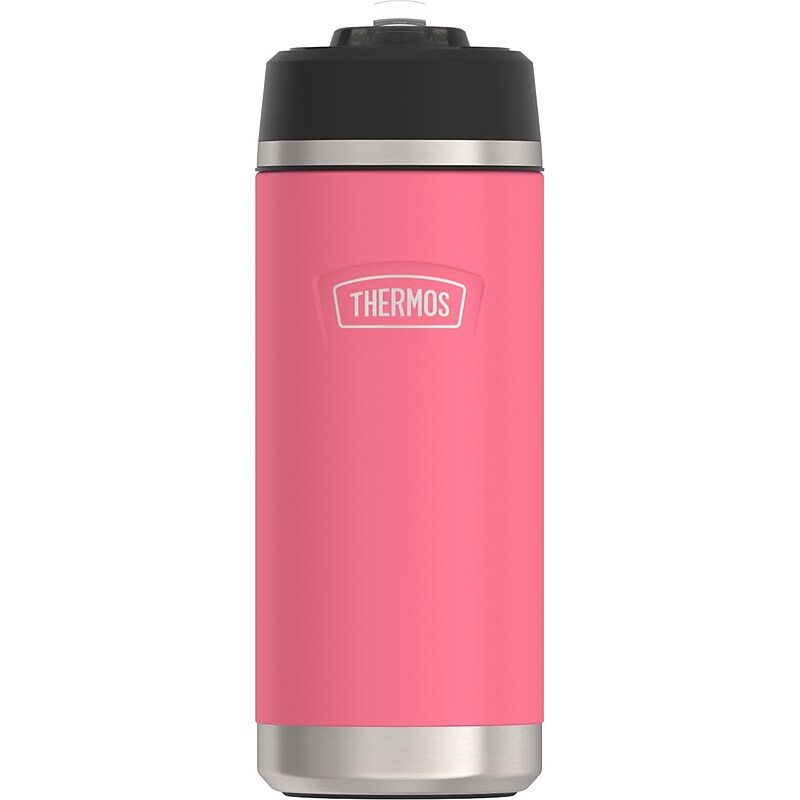 Thermos Icon Stainless Steel Vacuum Insulated Water Bottle, 18 oz., Hot Pink (EAIS2512HP4) image 1