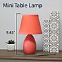 Simple Designs 9.45" LED Table Lamp, Orange (LT2009-ORG-LB)~#|#~722D71D2-27E7-44DA-BDC7F9CAEDBFCDD0_sc7