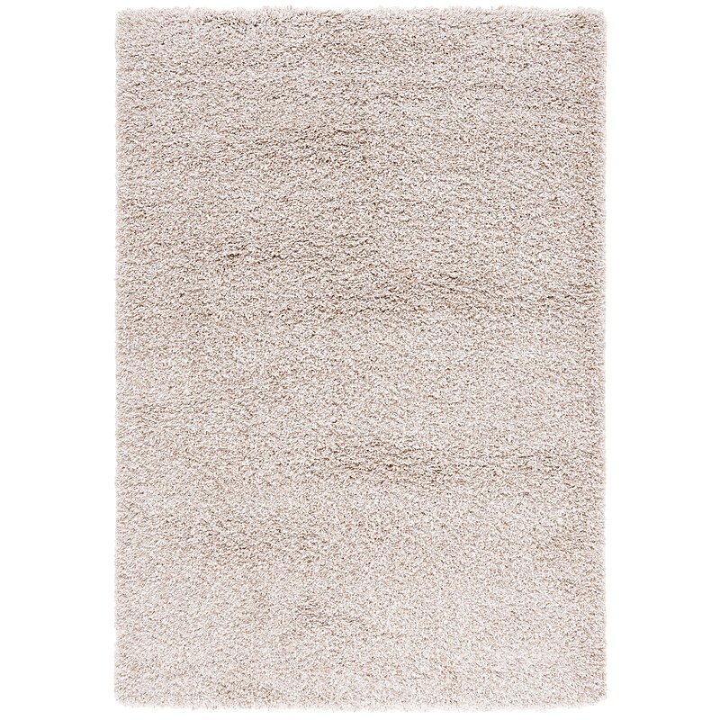 Safavieh California Shag 5' 3" x 7' 6" Rectangle Machine Made Rug, Beige (SG151-1313-5) image 1