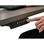 Boss Office Products 48"W Electric Rectangular Adjustable Standing Desk, Driftwood (SGSD033DW)~#|#~7230B176-BBD9-427A-BA9E4261F7EF529D_sc7