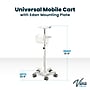 Viva Comfort Height-Adjustable Portable Mobile Stand for Edan Vital Signs Monitor, White (ADI912-C-MP-03-MK)~#|#~7238B600-0656-40F7-BAB3DB51DB436A82_sc7