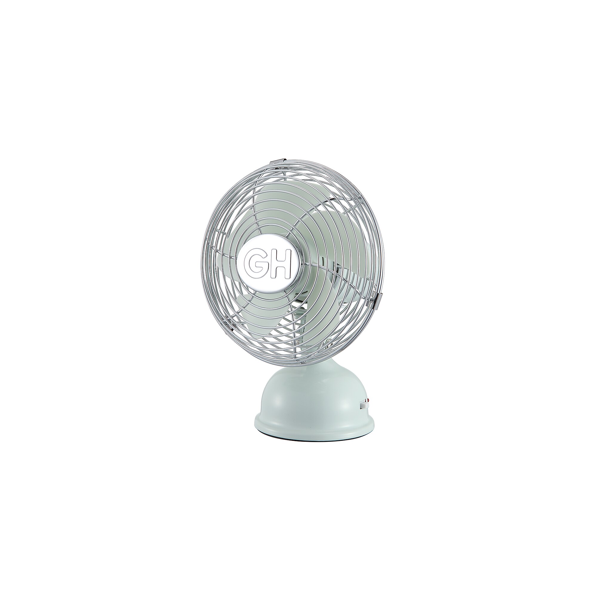 Good Housekeeping Retro 5″ Oscillating Desk Fan, Breezewave (92524) Sansujyuku sansujyuku.com