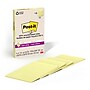 Post-it Recycled Super Sticky Notes, 4" x 6", Canary Collection, 45 Sheets/Pad, 4 Pads/Pack (4621R-4SSCY)~#|#~723CD7E6-8C52-4C42-A0B2726974F075F6_sc7