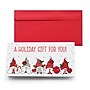 Great Papers! Gnome Holiday Money Cards Stationary Kit, 12/Pack (2025048)~#|#~72461118-C5EC-40B0-B7ADC50558D84066_sc7