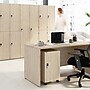 Bush Business Furniture Assure 26"H Storage Cabinet, Natural Elm (AUS116NESU)~#|#~7246773F-41F8-4AD5-9FCEE1677D672262_sc7