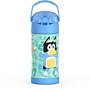 Thermos FUNtainer Bluey Stainless Steel Vacuum Insulated Water Bottle, 12 oz., Blue (EAF4105BY6)~#|#~72474A98-CDFD-4885-B8A8AE52EE53391C_sc7