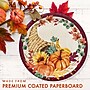 Say Hooray! Fall Feast Paper Plates and Napkins Kit, Multicolored, 48/Pack (DTC9389E2G)~#|#~72496681-22E6-44BE-8C539A243363939C_sc7