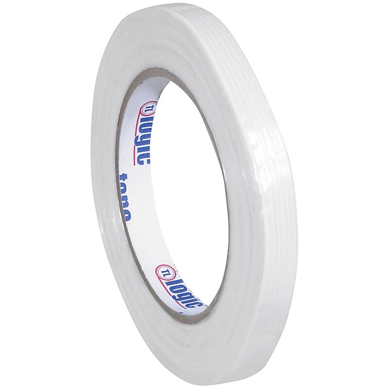 Tape Logic 1400 Strapping Tape, 0.5" x 60 yds., 3" Core, Clear, 72/Carton(T9131400) image 1