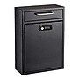 AdirOffice Indoor/Outdoor Interoffice Mailbox, Black (631-04-BLK-KC)~#|#~72513C75-C2F3-4507-8A6DE9CFA7B1FD05_sc7