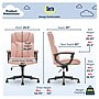 Serta Hannah II Fabric Executive Chair, Pink (43672G)~#|#~72528587-2D42-4D83-959195DBDB4410F7_sc7