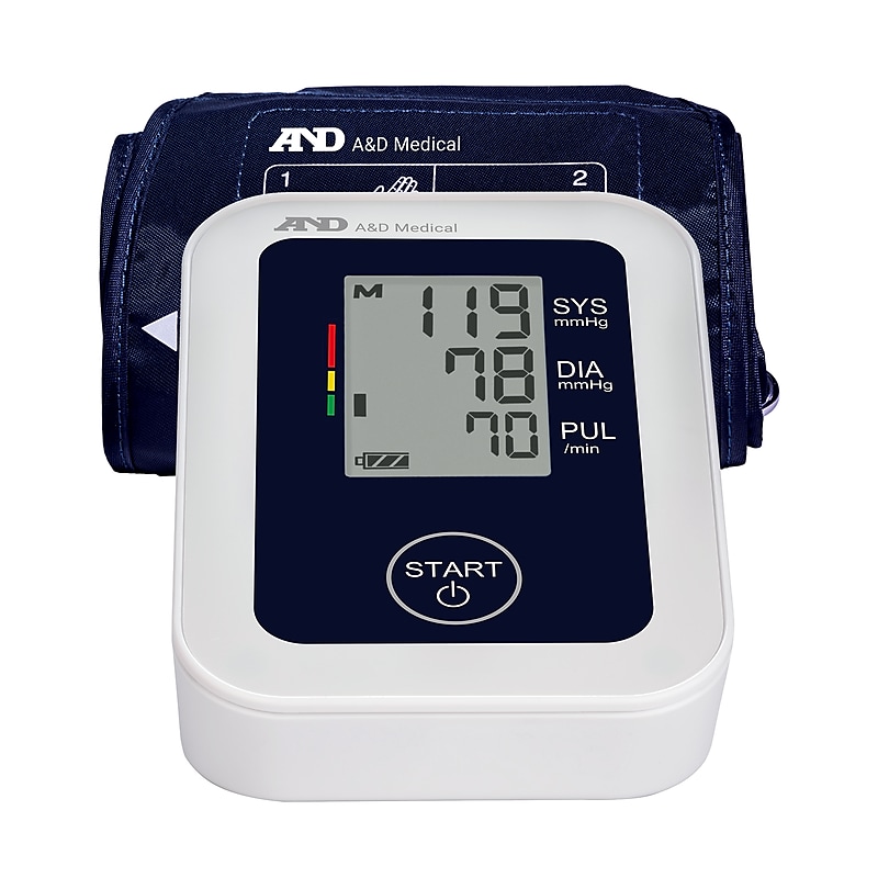 A&D Medical Essential Upper Arm Blood Pressure Monitor, Adult (UA-651) image 1