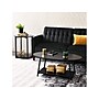 Household Essentials Jamestown 39"W x 23"D Laminate Coffee Table, Black Oak/Black (8178-1)~#|#~72578E6F-EA1F-4904-B6FDAB0984E5B192_sc7