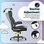 Serta Torrington Ergonomic Polyurethane Big & Tall Chair, 400 lb. Capacity, Black (52399-BLK)~#|#~7257BACF-7350-4540-93AF06D995804B92_sc7