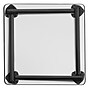 Regency Kee Square Laminate Breakroom Table, 30"D x 30"W, Ash Grey/Black (TBF3030AGBK)~#|#~7259D28F-F109-4298-9531F4D034676D79_sc7