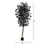 Nearly Natural Artificial Halloween Black Ficus Tree, 6' (T5137)~#|#~725C3BCC-DA1C-47C3-9C53C2221F2DEBBD_sc7