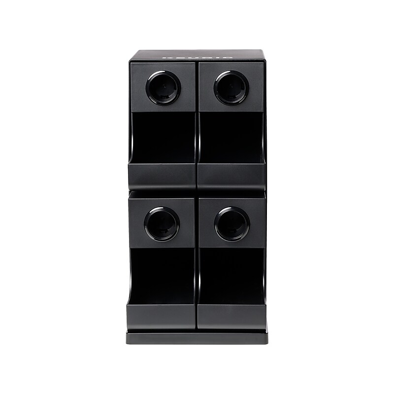 Keurig 4-Compartment Coffee Organizer, Black (5000380138) image 1