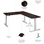 Bush Business Furniture Move 60 Series 60"W L Shaped Adjustable Standing Desk, Mocha Cherry (M6SL6078MRSK)~#|#~7261CBD7-8BBA-4AE5-9F27D20ECE3DDE4E_sc7