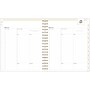 2024-2025 Blue Sky Day Designer Rugby Stripe 8" x 10" Academic Daily Planner, Plastic Cover, White/Black (137885-A25)~#|#~7262AD92-969D-4951-A389C27F62AB1D1E_sc7