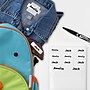 Avery No-Iron Fabric Labels, Assorted Shapes and Sizes, White, Non-Printable, 45 Labels/Pack (40700)~#|#~7265B2CC-191E-4FCC-9DD47D0B358D64BF_sc7