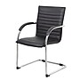Boss Vinyl Side Chair, Black/Chrome Frame, 2/Pack (B9536-BK-2)~#|#~726706D2-9484-4DE1-B203DE304DD0EB18_sc7