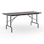 Staples 6' x 30" Wooden Heavy Duty Folding Table, Walnut (58366)~#|#~726871DA-2113-4E99-840B261ABE6B6653_sc7