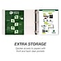 Samsill Earth's Choice Plant-Based Durable 2" View Binder,3-Ring , Made in USA, White (18967)~#|#~726A29E9-603C-4CED-944AB5E20D1D775A_sc7