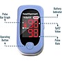 HealthSmart LED Fingertip Bluetooth Pulse Oximeter, White/Blue (40-815-000)~#|#~726F0296-ED29-4592-B2197374D31349E0_sc7